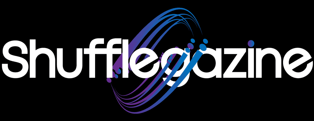 Shufflegazine Logo Black Blackground