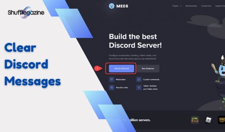 Clear Discord chat and messages banner